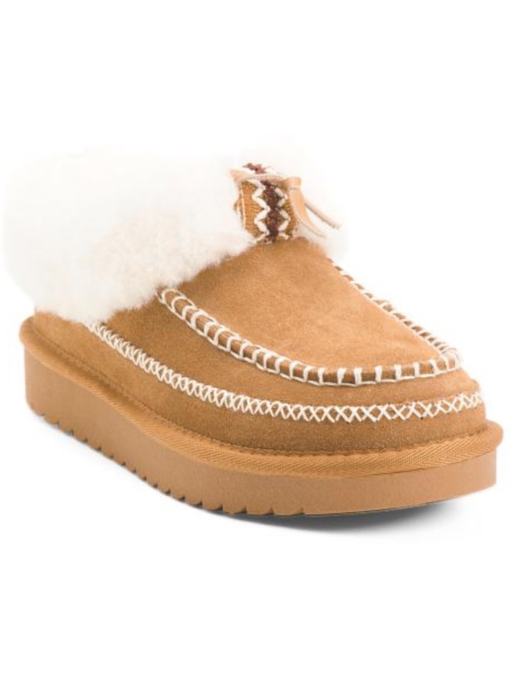 GREYSTONE suede cozy booties
